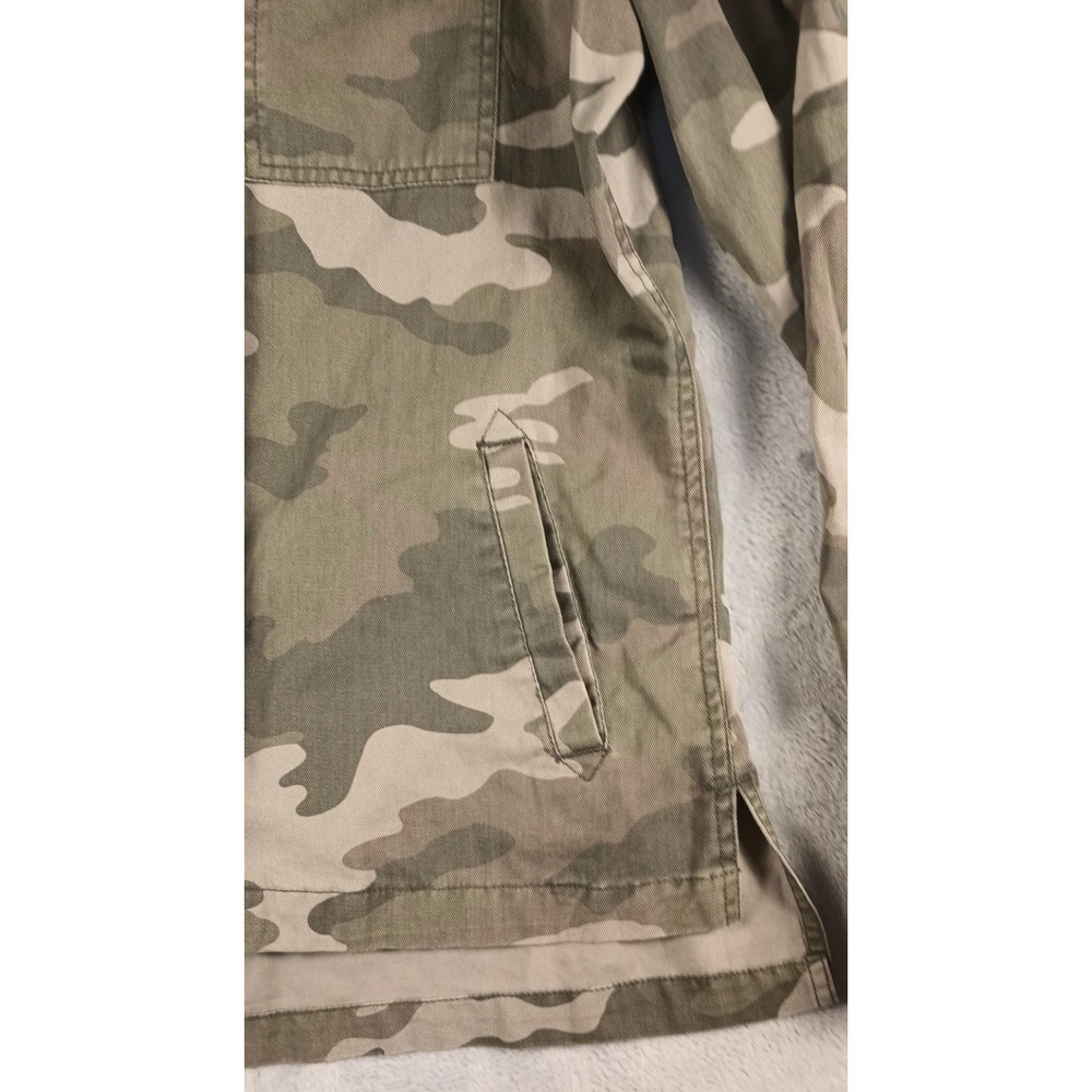 Aeropostale Women's Camo Utility Jacket Size L Mechanic Style Excellent - Picture 4 of 8